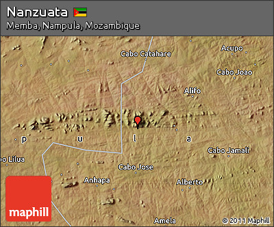 Satellite Map of Nanzuata