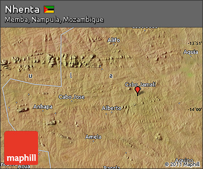 Satellite Map of Nhenta