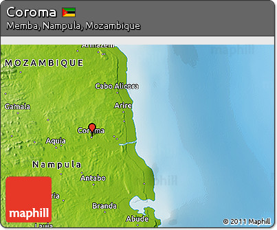 Physical 3D Map of Coroma