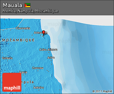 Political 3D Map of Mauala
