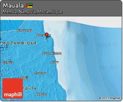 Political 3D Map of Mauala