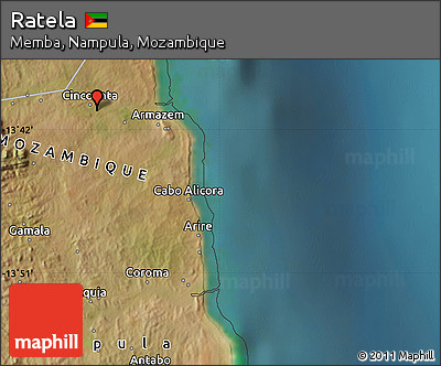 Satellite Map of Ratela