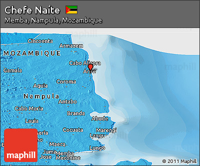 Political Panoramic Map of Chefe Naíte