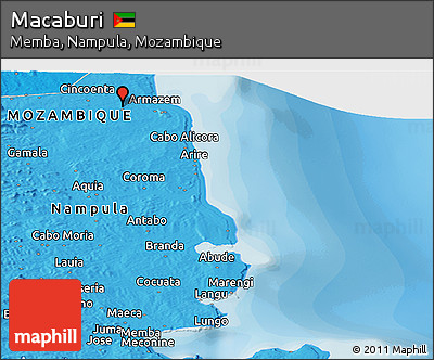 Political Panoramic Map of Macaburi