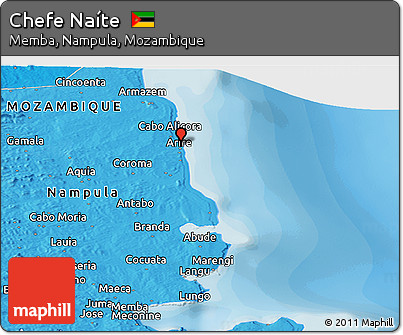 Political Panoramic Map of Chefe Naíte