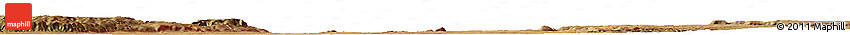 Satellite Horizon Map of the Area around 13° 55' 11" S, 46° 40' 29" W
