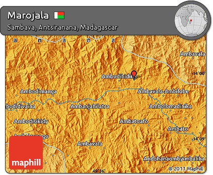 Political Map of Marojala