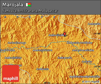 Political Map of Marojala