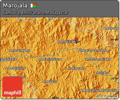 Political Map of Marojala