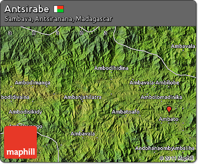 Satellite Map of Antsirabe
