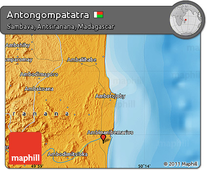 Political Map of Antongompatatra