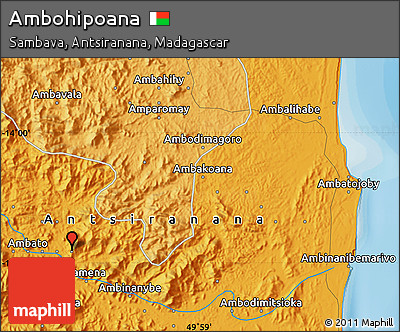 Political Map of Ambohipoana