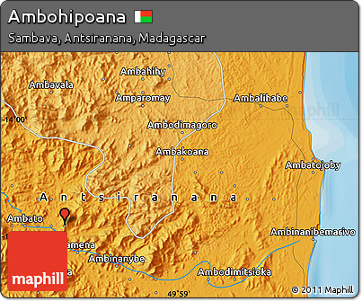 Political Map of Ambohipoana
