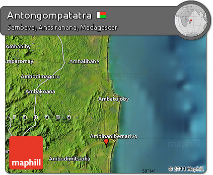 Satellite Map of Antongompatatra