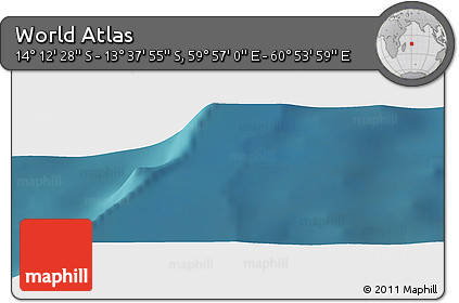 Satellite Panoramic Map of the Area around 13° 55' 11" S, 60° 25' 29" E