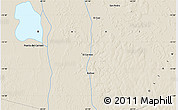 Shaded Relief Map of the area around 13° 55' 11" S, 63° 40' 30" W