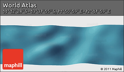 Satellite Panoramic Map of the Area around 13° 55' 11" S, 72° 19' 29" E