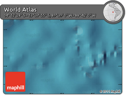 Satellite Map of the Area around 13° 55' 11" S, 89° 10' 30" W