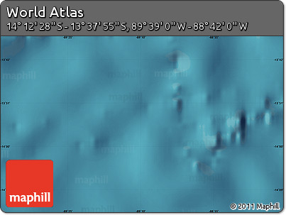 Satellite Map of the Area around 13° 55' 11" S, 89° 10' 30" W
