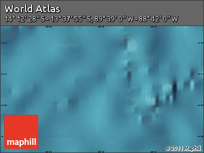 Satellite Map of the Area around 13° 55' 11" S, 89° 10' 30" W
