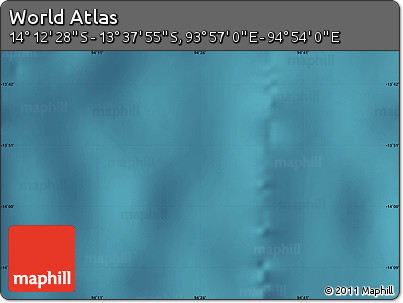 Satellite Map of the Area around 13° 55' 11" S, 94° 25' 30" E