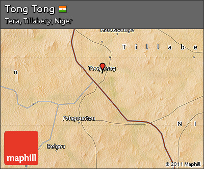 Satellite Map of Tong Tong