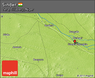 Physical 3D Map of Sindèr