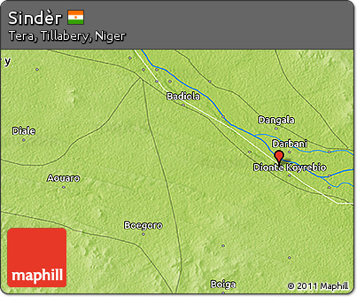 Physical 3D Map of Sindèr