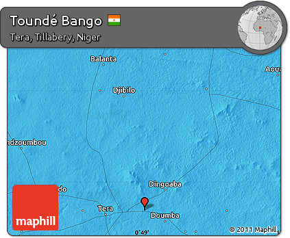Political Map of Toundé Bango