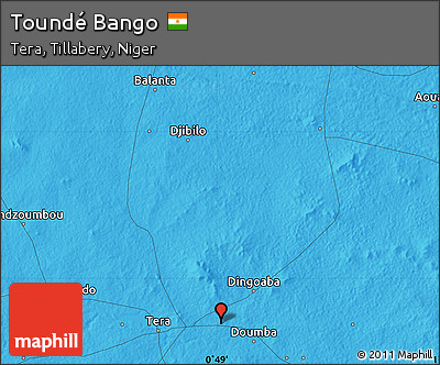 Political Map of Toundé Bango