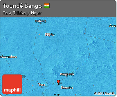 Political Map of Toundé Bango