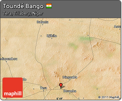 Satellite Map of Toundé Bango