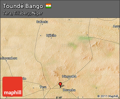 Satellite Map of Toundé Bango