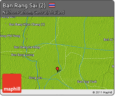 Physical 3D Map of Ban Rang Sai (2)