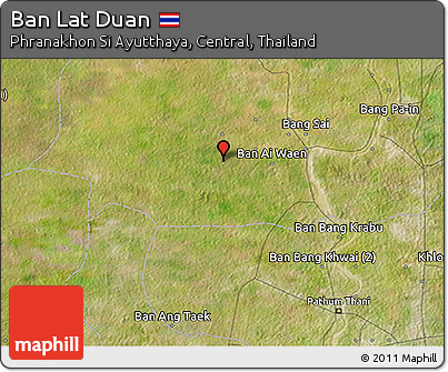Satellite 3D Map of Ban Lat Duan