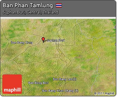Satellite 3D Map of Ban Phan Tamlung