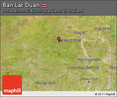 Satellite 3D Map of Ban Lat Duan