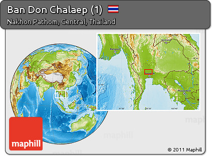 Physical Location Map of Ban Don Chalaep (1)