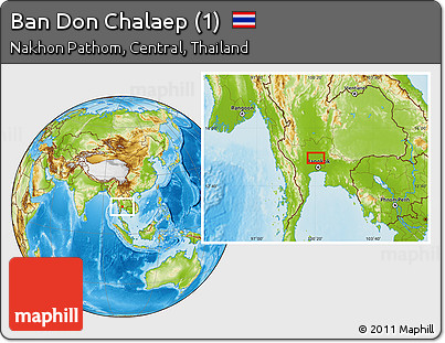 Physical Location Map of Ban Don Chalaep (1)