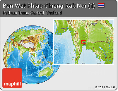 Physical Location Map of Ban Wat Phlap Chiang Rak Noi (1)