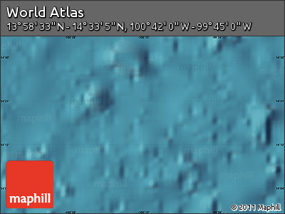 Satellite Map of the Area around 14° 15' 49" N, 100° 13' 29" W