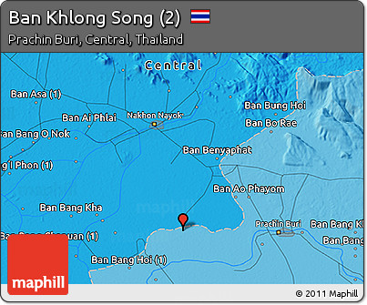 Political 3D Map of Ban Khlong Song (2)