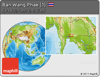 Physical Location Map of Ban Wang Phae (1)