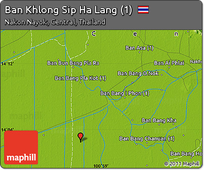 Physical Map of Ban Khlong Sip Ha Lang (1)