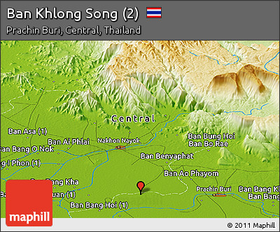 Physical Panoramic Map of Ban Khlong Song (2)