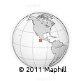 Outline Map of the Area around 14° 15' 49" N, 103° 37' 30" W, rectangular outline