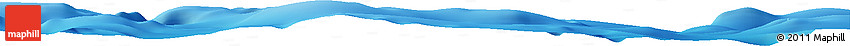 Shaded Relief Horizon Map of the Area around 14° 15' 49" N, 110° 25' 30" W