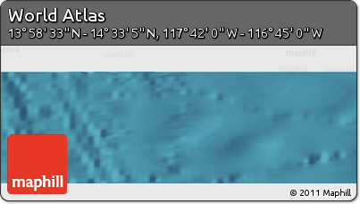 Satellite Panoramic Map of the Area around 14° 15' 49" N, 117° 13' 29" W