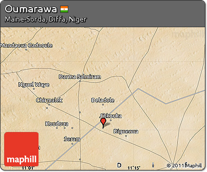 Satellite Map of Oumarawa