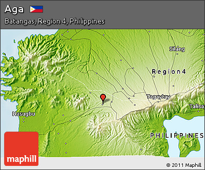 Physical 3D Map of Aga